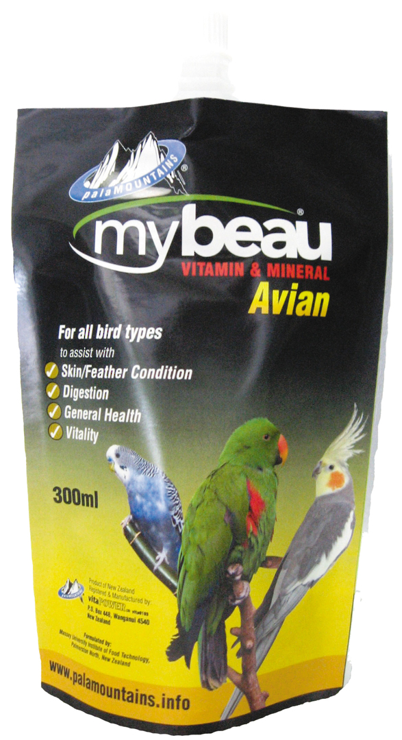 Mybeau Vitamin & Mineral for All Bird Types 300ml image 0